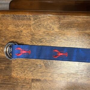 Vineyard Vines Lobster Fabric Belt‎ Size M